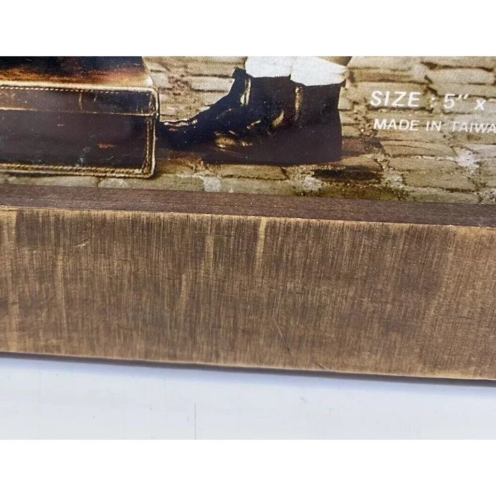 Vintage Wood Picture Frame Taiwan 5